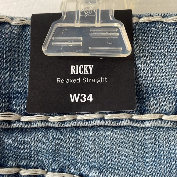 NWT True Religion Ricky Relaxed Straight - Picture 9 of 12